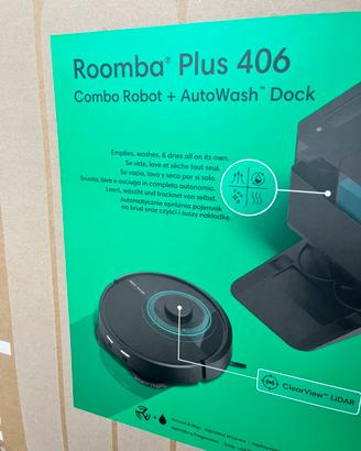 Roomba 406 Combo Aspira/Lava pavimenti