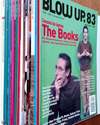 rivista Blow Up - Rock e altro - lotto 16 numeri