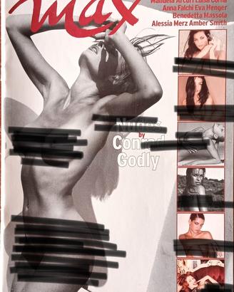 Rivista MAX Settembre 2002 + scatti artistici