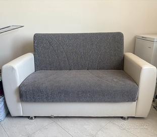 Divano letto contenitore 2 posti