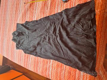 vestito lungo in lino