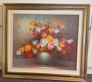 Quadro olio su tela del pittore Fields