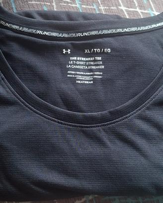 Canotta running Under Armour Streaker XL - Nuova

