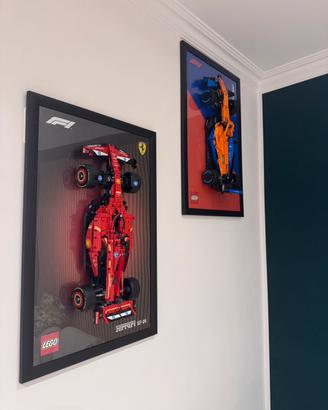 Cornice Quadro 50x80 cm per set Lego MCLAREN