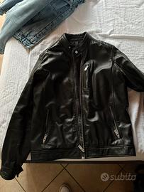 Giubotto in pelle uomo