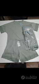 set pz 2 t-shirt +pz 2 short intimissimi