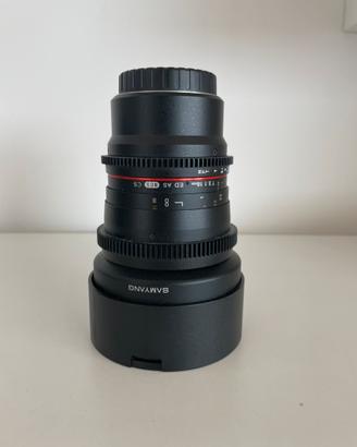 Obbiettivo cine Sammyang 10mm t3.1 (Micro 4/3)