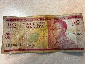 50 Makuta emessa dalla Banque Nationale du Congo 1