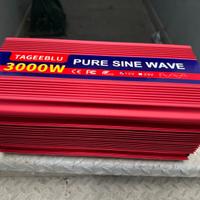 Inverter 3000w / 6000w a onda pura da 12/24v a 220