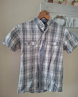 Camicia Uomo Maniche Corte 100% Cotone Just Rebel 