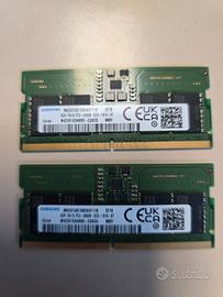 sodimm ddr5 16gb 8x2 4800