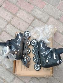 Pattini in linea Abec 7  tg 35-38 nuovi