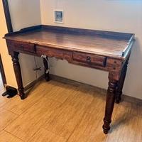 scrivania in legno massello, 120cmx60cm