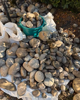 Sassi di fiume – ritiro in loco Como