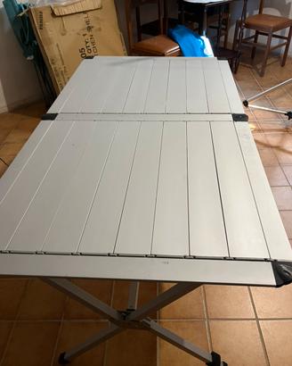 Tavolo pieghevole alluminio 800/1400