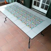 tavolo in ferro battuto 