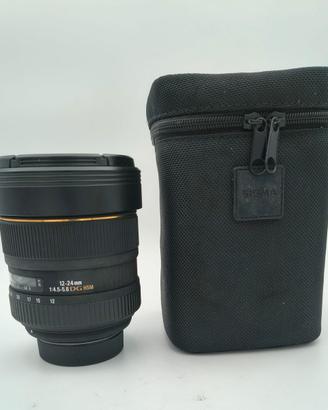Sigma EX 12-24mm f4.5-5.6 DG HSM per Nikon USATO