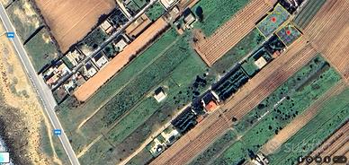 N.2 terreni agricoli con pozzi e muri mq.1790,00