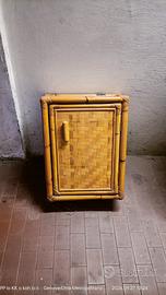 Mobile bagno in bambù 