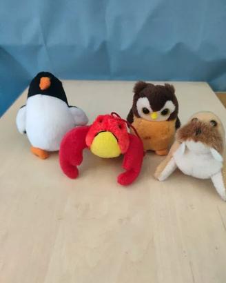 Lotto tre peluche Trudi