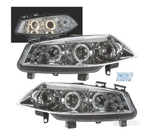 FARI PER RENAULT MEGANE 02-05 ANGEL EYES LED FONDO