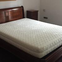 Letto matrimoniale fiorentino in  legno ciliegio