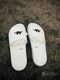 Ciabatte kappa authentic bianche originale 15€