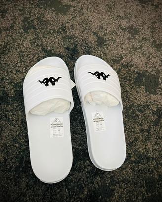 Ciabatte kappa authentic bianche originale 15€