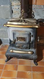 Stufa a legna Parlor Big Luxor 6 Kw - Ghisa