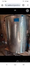 Serbatoio inox per vino