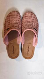 inblu Pantofole Donna con Cuoricini Ricamati