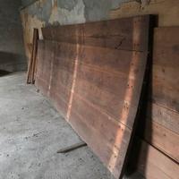 Tavolame in larice e abete ex tavoli da telonista.