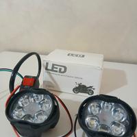 Coppia faretti Led Moto / Scooter + interruttore 