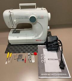 Macchina da cucire Necchi modello 274 full set