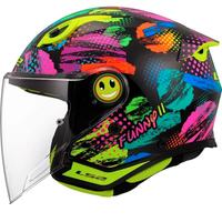 CASCO BIMBO LS2 OF622 TG M 49/50 CM FUNNY 2 JOY BL