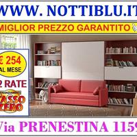 Letto a Scomparsa 2 piazze_12 rate €254 TASSO ZERO