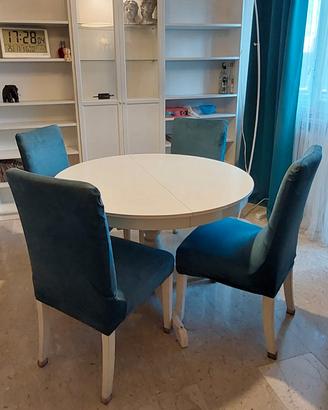 set Tavolo + 4 sedie IKEA  ROSENTORP