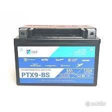 Batteria PTX9-BS Piaggio equivalente di YTX9-BS 1L