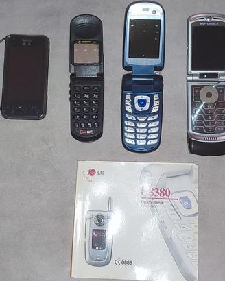 telefonini vintage, funzionanti