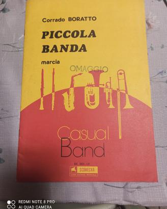 Spartito musicale Corrado Boratto. 