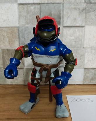 action figure ninja turtles biker don 2003