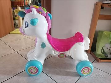CAVALCABILE Unicorno Clementoni "NUVOLA"