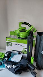 Soffiatore a batteria Greenworks 48V