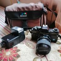 Set fotocamera vintage Praktica MTL 5B + accessori