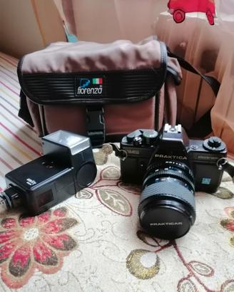 Set fotocamera vintage Praktica MTL 5B + accessori