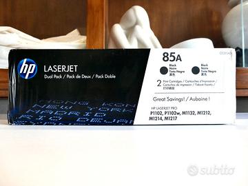 Toner HP Laserjet 85A nero doppia