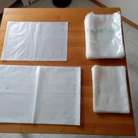 Sacchetti x alimenti NUOVI (mis varie, + 500 pz)