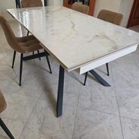 tavolo in gres porcellanato 