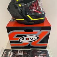 Casco Suomy + guanti ixon