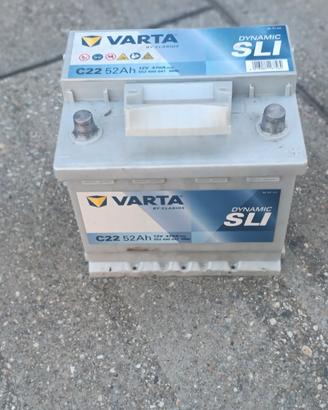 batteria Varta 52 ah 